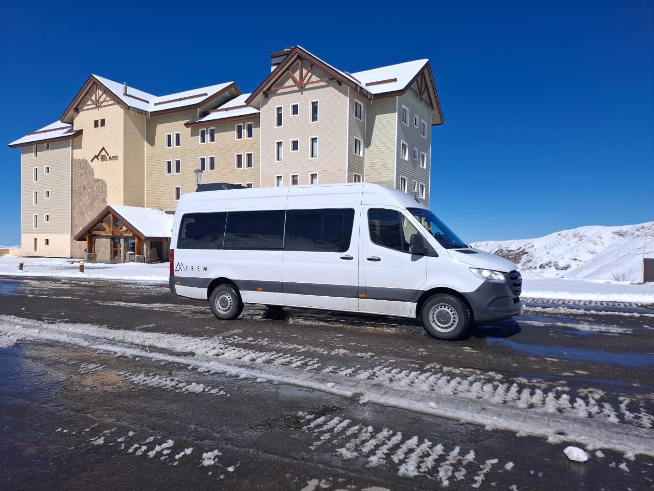 Sprinter TREM en nieve